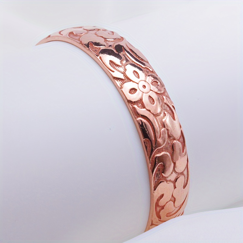 Bohemian Style Copper Women's Bangle Cuff Bracelet